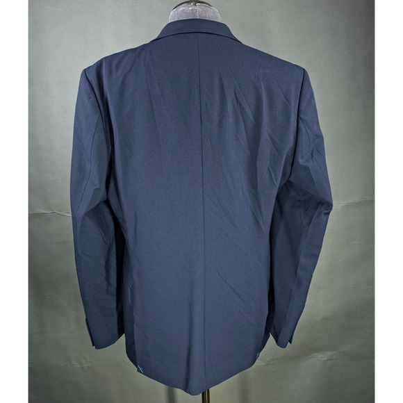 DKNY Sport Coat Mens 42R Navy Duran Quiet Luxury Business Casual Polished NWT - Picture 4 of 10